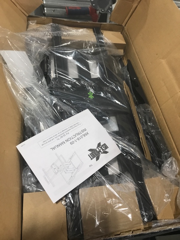 Photo 1 of USX MOUNT Full Motion TV Wall Mount Bracket fits for 32-90" TVs Holds up to 150lbs with Sliding Design for TV Centering, Swivel, Tilt, Max VESA 600x400mm, Arms for 16", 18", 24" Studs
