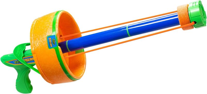 Photo 1 of Zing Zyclone Zing-Ring Blaster - Includes 1 Zyclone and 1 Zing-Ring, Launches Rings up to 75 feet, Great for Outdoor Play
