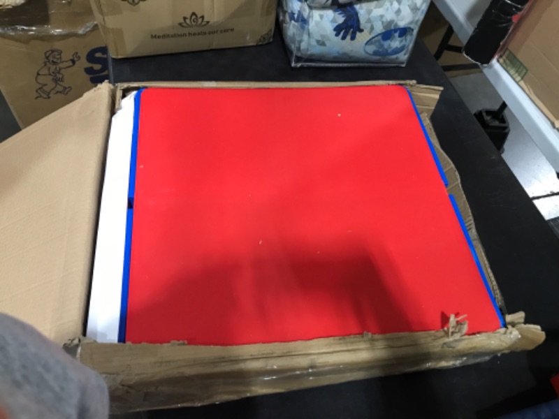 Photo 1 of Play Platoon 5 in 1 Kids Activity Table and Chair Set- Stem Table for Toddlers with Water Table, Building Block Table, Craft & Sensory Table for Toddlers with 2 Chairs & 25 XL Blocks – Primary Colors