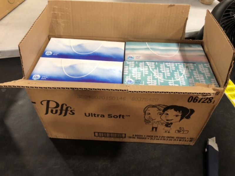 Photo 1 of 8pk Puff Ultra soft Tissue 