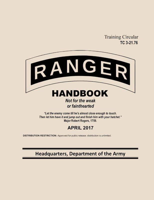 Photo 1 of Ranger Handbook Training Circular TC 3-21.76: April 2017 Paperback – April 2, 2019