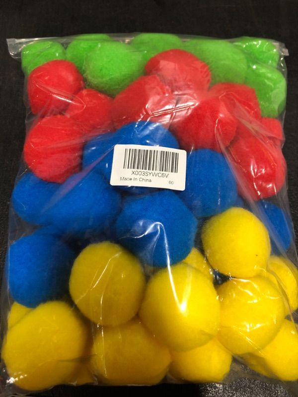 Photo 1 of YUFUL Reusable 60pcs Water Balls Set - Water Toys for Kids and Adult, Fun Outdoor Summer Activities for Boys & Girls, Perfect for Pool and Backyard, Ideal for Outdoor Activities & Kids Summer Toys!