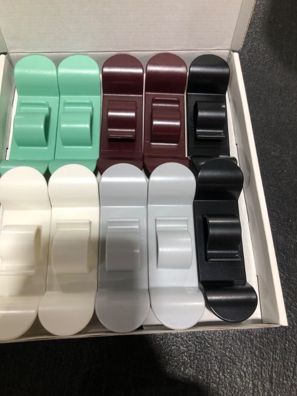 Photo 1 of 10 PCS Cord Organizer for Kitchen Appliances, 2022 New Upgraded Cord Organizer Cord Winder Cord Wrapper Cord Keeper Cord Holder Stick on Coffee Maker, Air Fryer, Pressure Cooker, Mixer, Toaster 2*Black 2*White 2*Grey 2*Red 2*Green 10 PCS