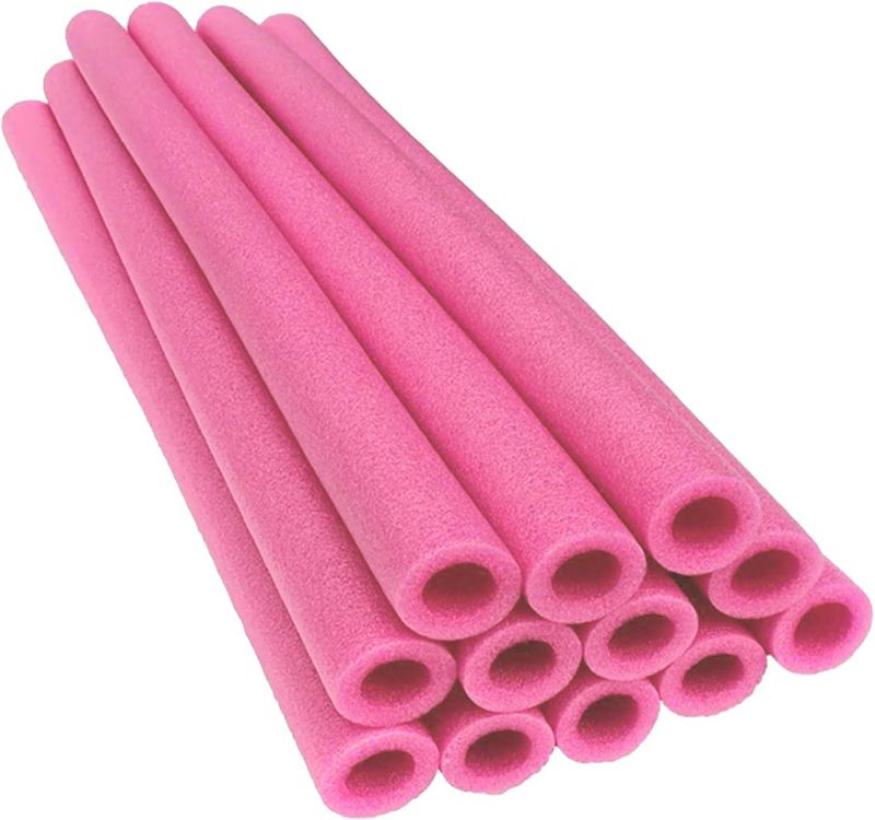 Photo 1 of 12pcs Trampoline Pole Foam Sleeves 16INCH Waterproof Protective Trampoline Spring Cover Padding for Indoor and Outdoor Children's Trampoline Accessories