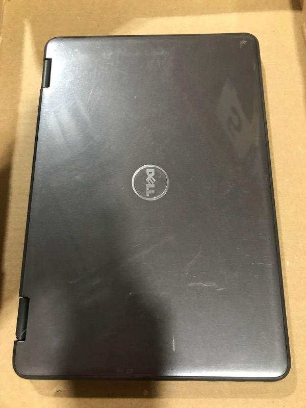 Photo 5 of DELL Latitude 3189 Intel Pentium N4200 (1.1 GHz) 4 GB Memory 128 GB SSD Intel HD Graphics 505 11.6" Touchscreen 1366 x 768 Convertible 2-in-1 Laptop Windows 10 Pro 64-Bit (Renewed)- SCRATCHES AND SCUFF AROUND COMPUTER- POWER BUTTON SLIGHTLY DAMAGED 