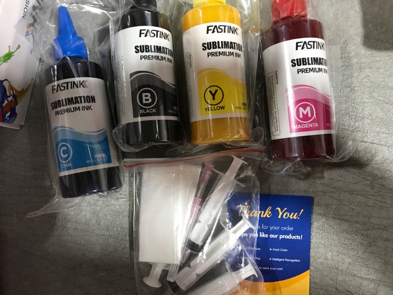 Photo 1 of fastink sublimation premium ink 100ml 