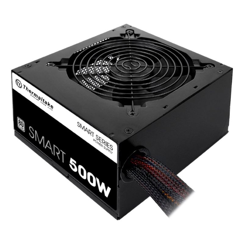 Photo 1 of Thermaltake Smart 500W 80 PLUS ATX12V 2.3 Power Supply (Black)
