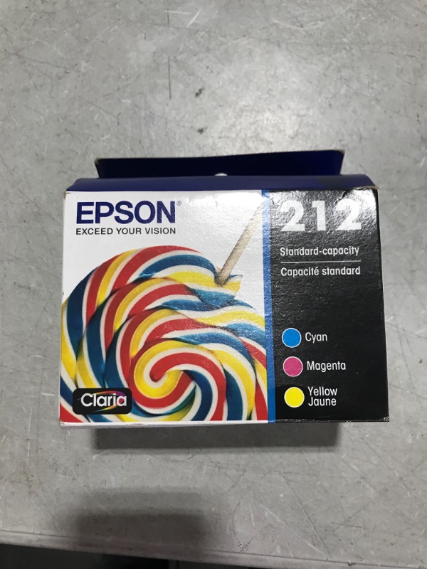 Photo 1 of EPSON T212 Claria -Ink Standard Capacity Color Combo Pack (T212520-S) for Select Epson Expression and Workforce Printers