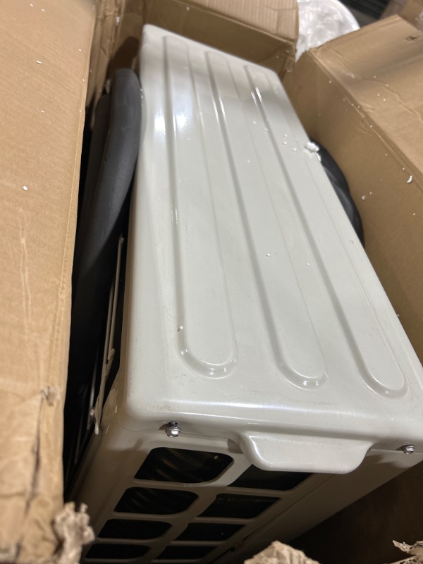 Photo 2 of Commercial Cool 12,000 BTU 17 SEER Ductless Mini Split Air Conditioner with Heat, No HVAC Installer Required, 115V, CSAH1215AC, White White 12,000 BTU 120v BOX 1 OF 2