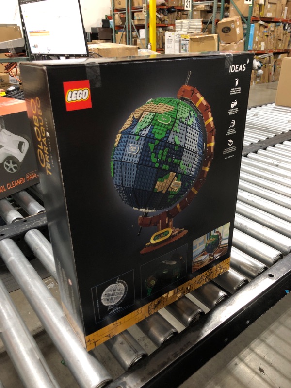 Photo 2 of LEGO Ideas The Globe 21332 Building Set for Adults (2585 Pieces) 