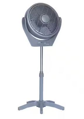 Photo 1 of 12 in. 3-in-1 Swirl Cool Stand Fan with Remote
