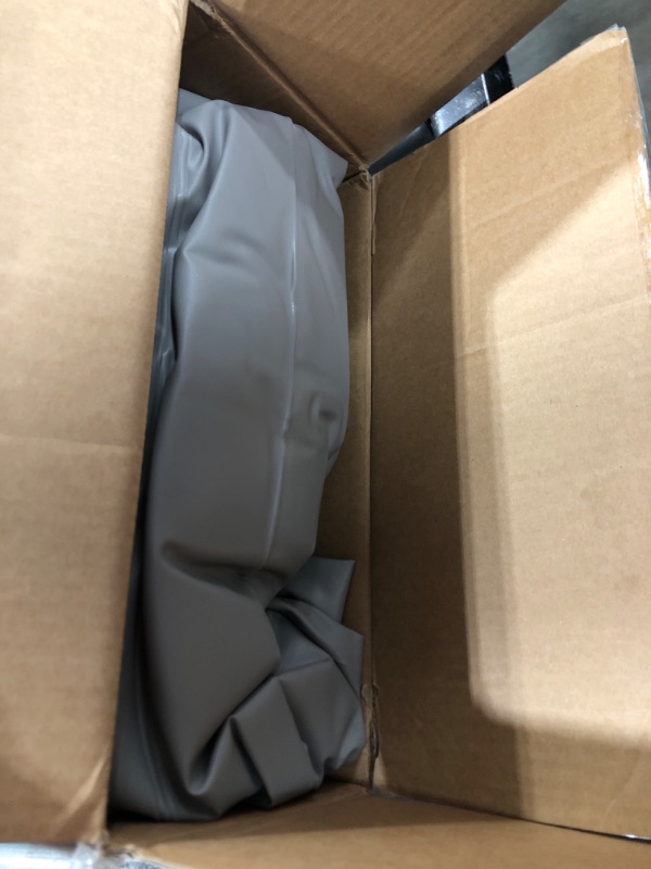 Photo 1 of INTEX 64112E Dura-Beam Standard Prestige Air Mattress: Fiber-Tech – Twin Size – Built-in USB Electric Pump – 12in Bed Height – 300lb Weight Capacity,Grey Mid-Rise Airbed Twin