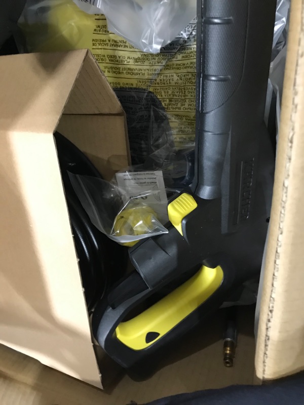 Photo 1 of Karcher K 5 Premium 2000 PSI 1.4 GPM Electric Power Induction Pressure Washer with Vario Power & Dirtblaster Spray Wands, Pressurized Hose Reel, & Adjustable Detergent Tank K5 Premium Washer