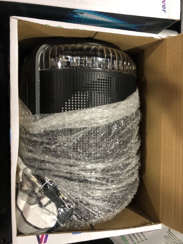 Photo 1 of Max Power PA Speaker – CH8801 Pulse 8 Bluetooth Speaker - PA System with Mic & Speaker - Portable Speaker with Rechargeable Battery, Flashing Light, Remote Control, Built-in Handle & Shoulder Strap
