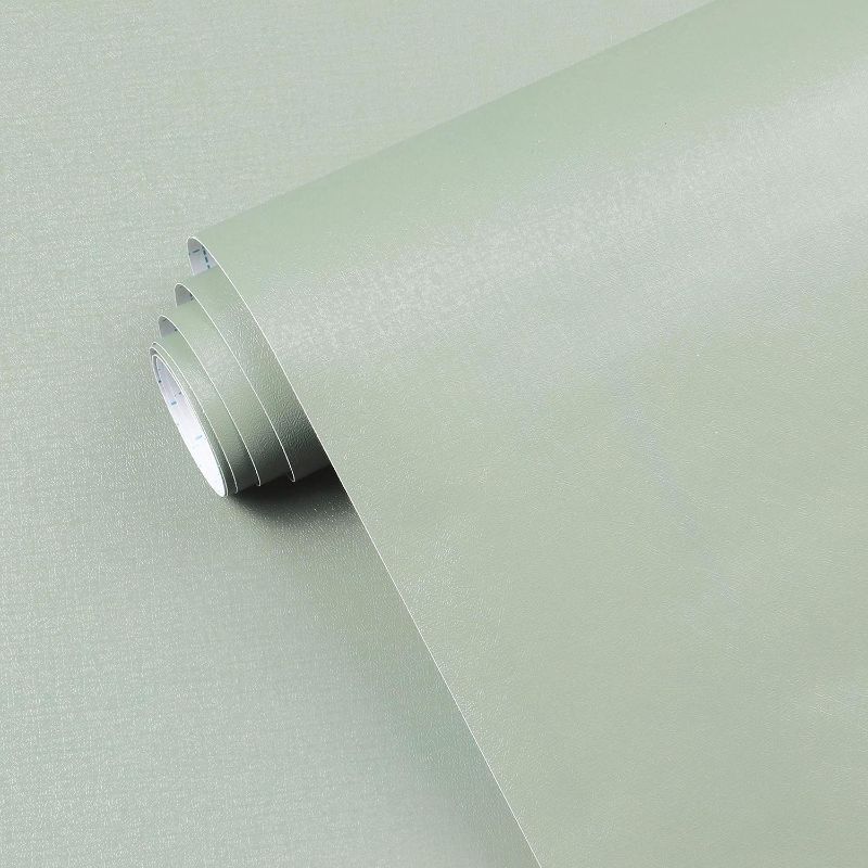 Photo 1 of 3pk of Bai You Mei Peel and Stick Backsplash Thicken Wallpaper for Countertop Furniture Kitchen Oil-Proof Removable Contact Paper Blue 393"×23.62" 
green