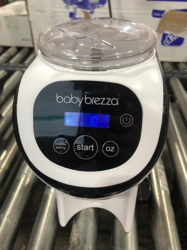 Photo 2 of Baby Brezza Formula Pro Mini Baby Formula Maker – Small Baby Formula Mixer Machine Is Portable for Travel – Bottle Makers Makes the Perfect Bottle
