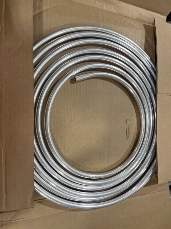 Photo 2 of Allstar ALL40186 5/8" Diameter 25' Aluminum Coiled Tubing Fuel Line