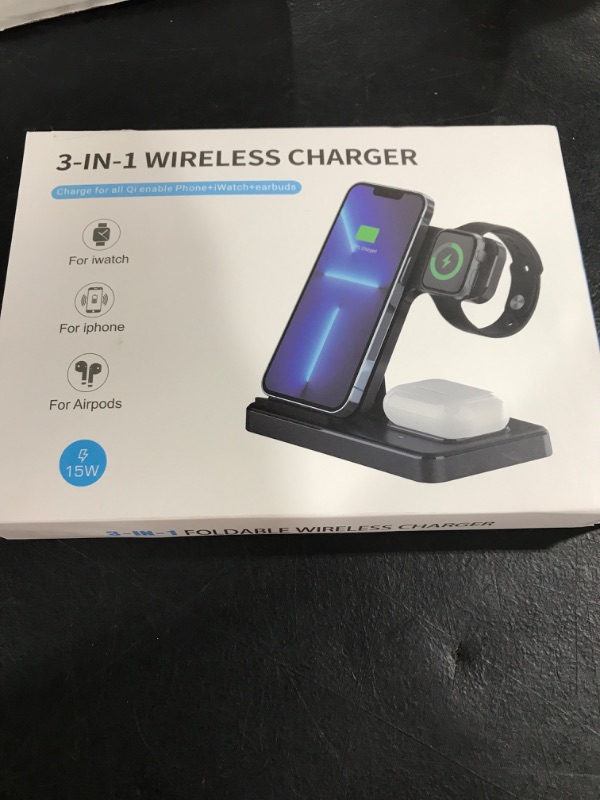 Photo 1 of 3 IN 1 WIRELESS CHARGER