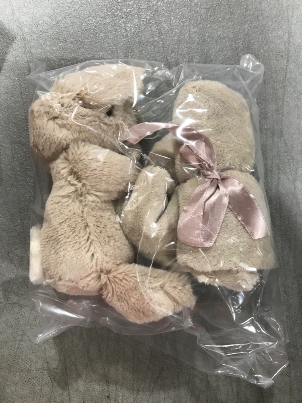 Photo 1 of Baby Gift Bunny Security Blanket Loveys for Babies, New Born Gift Ideas for Boys and Girls, Baby Security Blanket with Stuffed Animal, Cuddle Blanket Snuggle Soft Baby Blanket, Baby Gifts Unisex