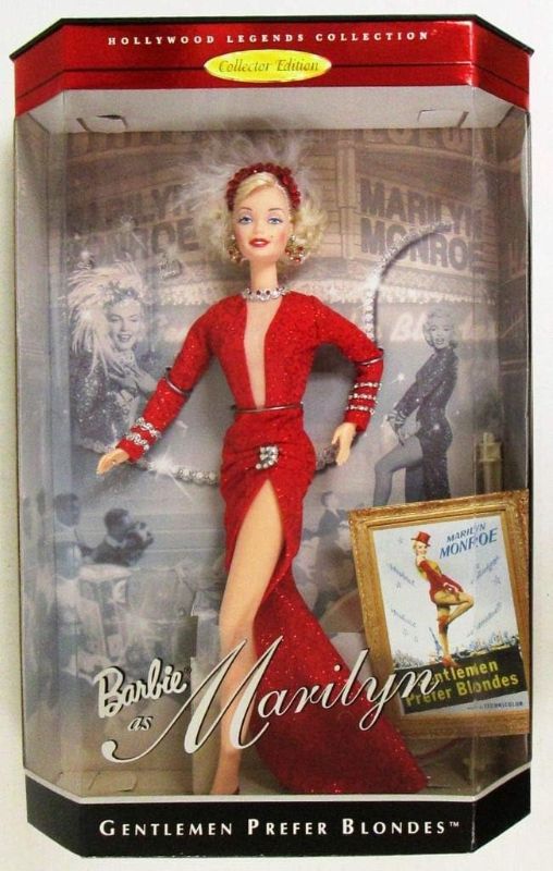 Photo 1 of barbie as marilyn in gentlemen prefer blondes movie.