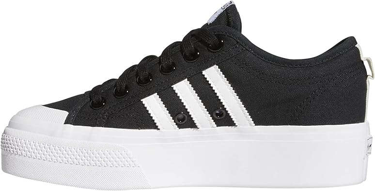 Photo 1 of adidas Originals Nizza Platform Black/White Synthetic / SIZE 7.5
