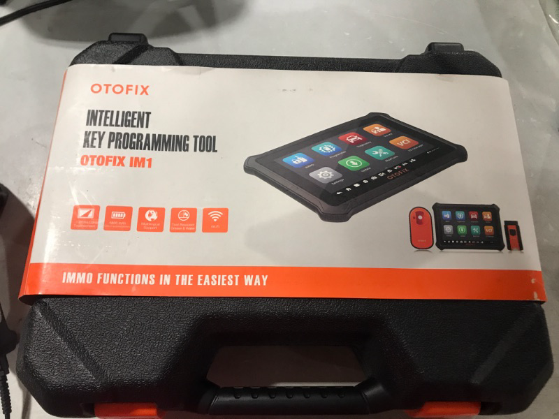 Photo 2 of Limited-time deal: OTOFIX IM1 Professional Car Key Programming Scan Tool, Professional Scanner with All-System Diagnosis, 30+ Services,XP1 Programmer, Advanced IMMO Functions , Orange