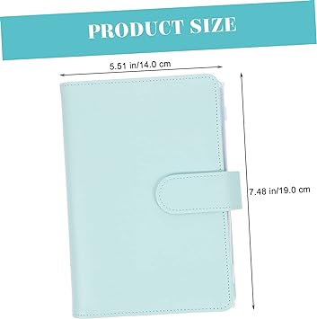 Photo 1 of  Budget Book Zip Lock Organizer Folder Binder Mini Notebooks Cash Envelope Binder Money Binder for Cash A6 Budget Binder Accessories Financial Ledger Book Money Budget Book