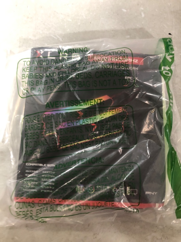 Photo 2 of PNY XLR8 Gaming 16GB (2x8GB) DDR4 DRAM 4600MHz (PC4-36800) CL19 1.5V RGB Dual Channel Desktop (DIMM) Memory – MD16GK2D4460019XRGB Black 16GB (2x8GB) 4600 MHz