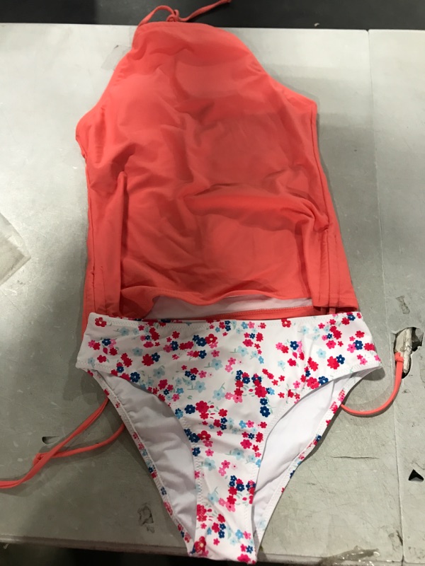 Photo 1 of 2 PIECE SWIM SUIT. WOMENS. SIZE SMALL