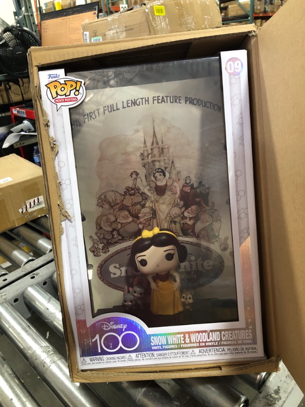 Photo 2 of Funko Pop! Movie Poster: Disney 100 - Snow White and The Seven Dwarfs, Snow White & Woodland Creatures