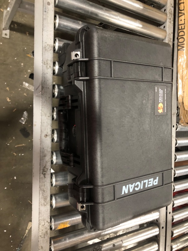 Photo 1 of Pelican 1510 Case With Foam (Black) Black Case Only With Foam
