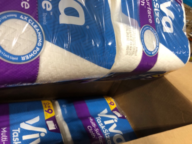 Photo 2 of Viva Multi-Surface Cloth Paper Towels, Task Size - 24 Super Rolls (81 Sheets per Roll)