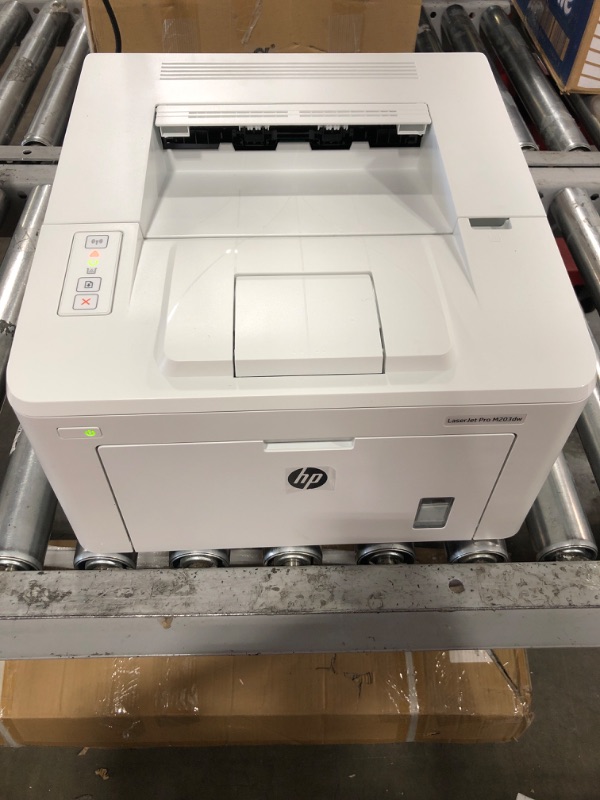 Photo 3 of HP LaserJet Pro M203dw Wireless Monochrome Printer with built-in Ethernet & 2-sided printing, works with Alexa (G3Q57A)
