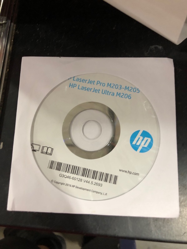 Photo 4 of HP LaserJet Pro M203dw Wireless Monochrome Printer with built-in Ethernet & 2-sided printing, works with Alexa (G3Q57A)
