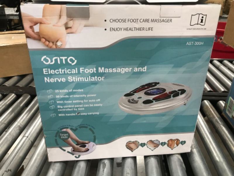 Photo 2 of Foot Circulation Stimulator (FSA HSA Eligible) with TENS & EMS - Improve and Facilitate Muscle Performance for Neuropathy, Diabetes, Relieve Pains and Cramps, Best Gifts for Women, Men, Elder