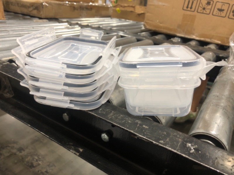 Photo 2 of 6 PACK OF PLASTIC FOOD STORAGE CONTAINERS