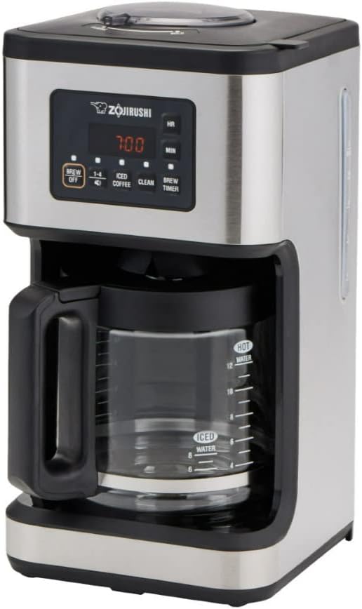 Photo 1 of Zojirushi EC-ESC120 Coffee Maker Dome Brew Programmable, StainlessSteel and Black
