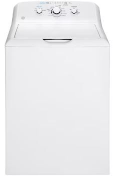 Photo 1 of GE 4.2-cu ft Agitator Top-Load Washer (White)