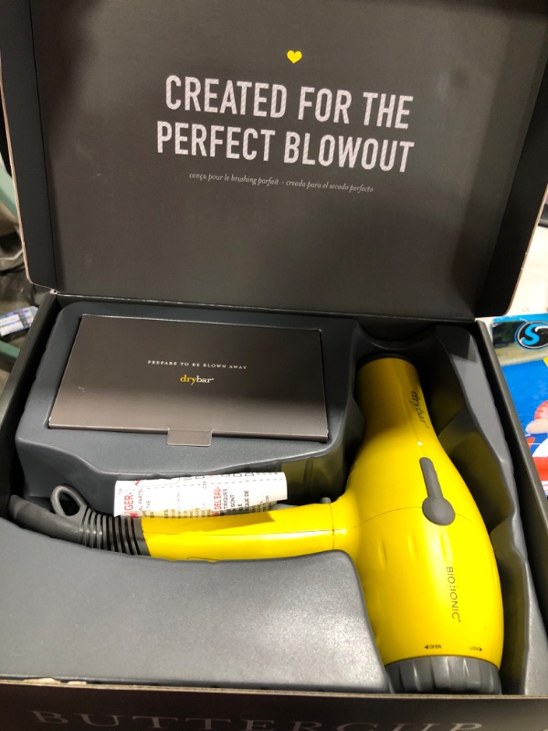 Photo 3 of Drybar Baby Buttercup Travel Blow Dryer | Lightweight Design, Great for Travel
