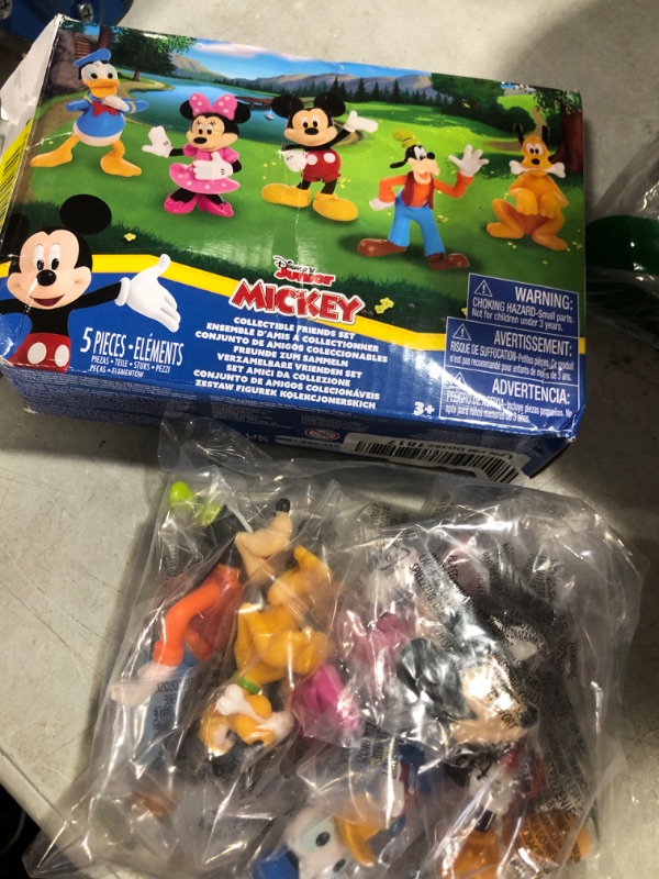 Photo 2 of Mickey Mouse Collectible Figure Set, 5 Pack, Officially Licensed Kids Toys for Ages 3 Up, Gifts and Presents by Just Play