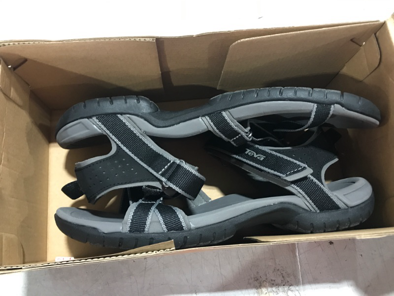 Photo 1 of 9.5 womens Teva sandals- black