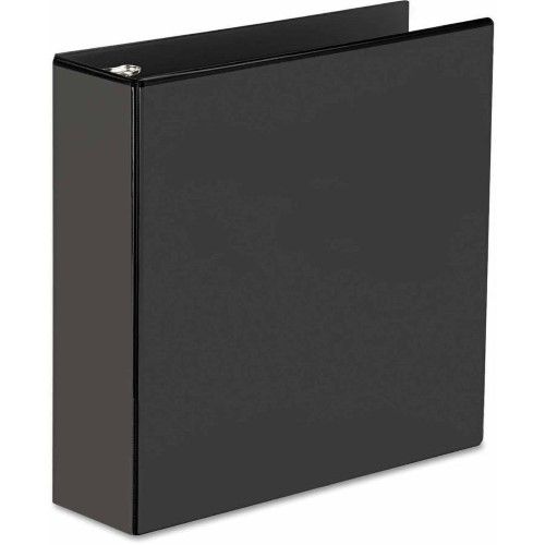 Photo 1 of 3" Avery Showcase Economy View Binder with Round Rings 3 Rings 3 Capacity 11 X 8.5 Black
