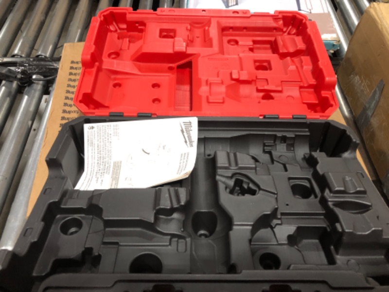 Photo 2 of Milwaukee Tool Case for M18 Fuel Drill and Impact kits 2997-22, 2999-22 White,Red CaseMilwaukee2997 0