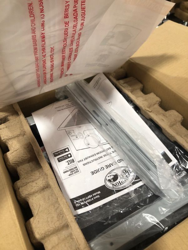 Photo 1 of 110 CFM Ceiling Mount Roomside Installation Quick Connect Bathroom Exhaust Fan