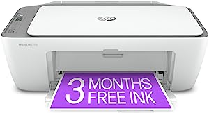 Photo 1 of HP DeskJet 2755e Wireless Color inkjet-printer, Print, scan, copy, Easy setup, Mobile printing, Best-for home, Instant Ink with HP+