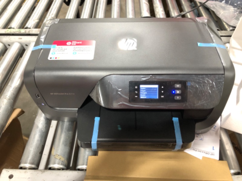 Photo 3 of HP OfficeJet Pro 8210 Wireless Color Printer, HP Instant Ink or Amazon Dash replenishment ready ,Black
