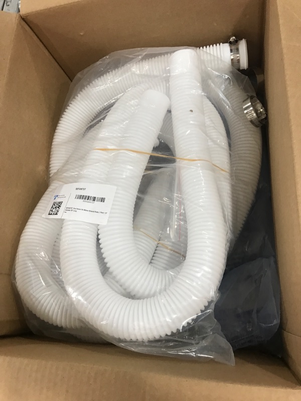 Photo 2 of 1.5 Inches Pool Hoses for Above Ground Pools, 3 Pack 1.5" Diameter Pool Pump Replacement Hose 59" Long Filter Pump Hose Compatible with Intex 28337EH & Other 1.5 Inches Pool Hose Pump