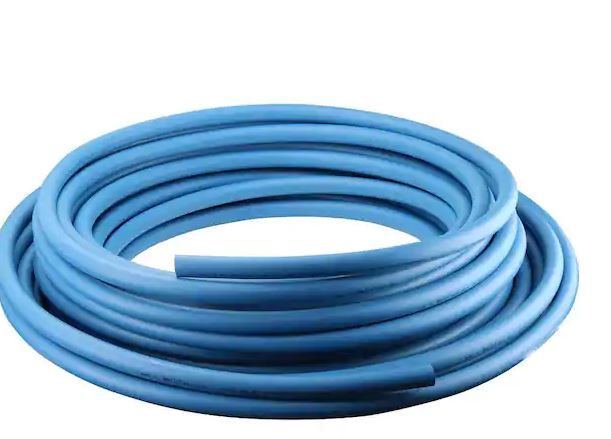 Photo 1 of 1/2 in. x 100 ft. Blue PEX-A Expansion Pipe in Solid
