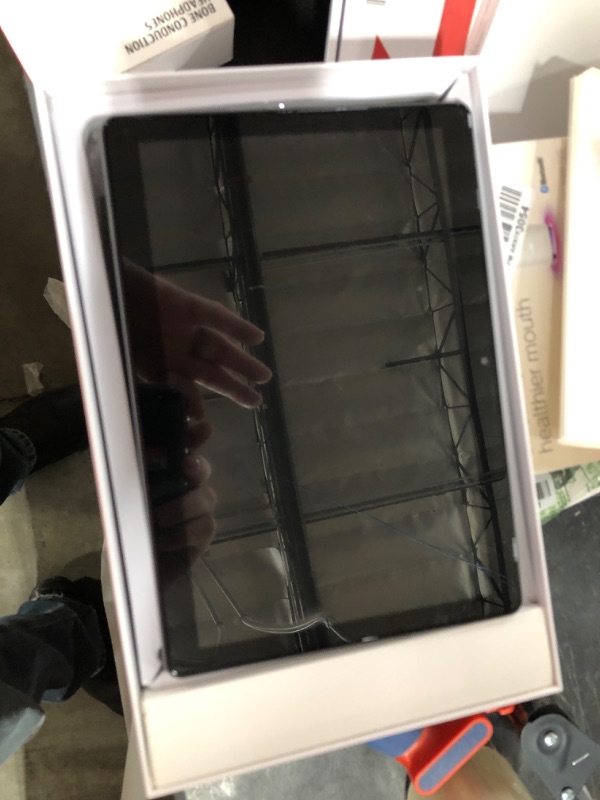 Photo 1 of 10 inch Android 11 Tablet,RAM 4GB ROM 64 GB with 128GB Expand, Octa Core Tablet,Google Certificated Tablet with IPS HD Touch Screen, 8MP Camera, 2.4G wifi, BT 5.0, Long Battery Life(with Leather Case) Black
