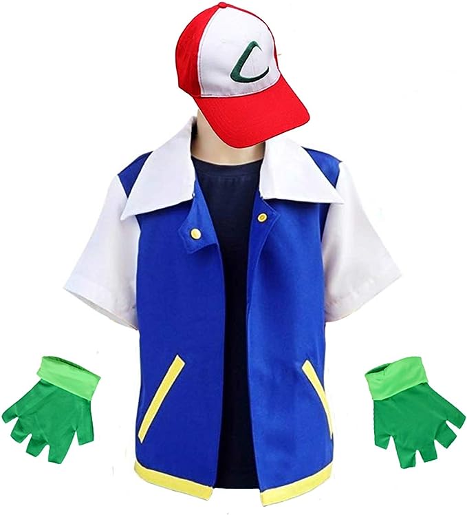 Photo 1 of Cosplay Costume for Adult Kids,Halloween Hoodie,Jacket Gloves Hat Sets for Trainer